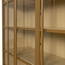 BePureHome Exhibit vitrinekast XL metaal honinggeel