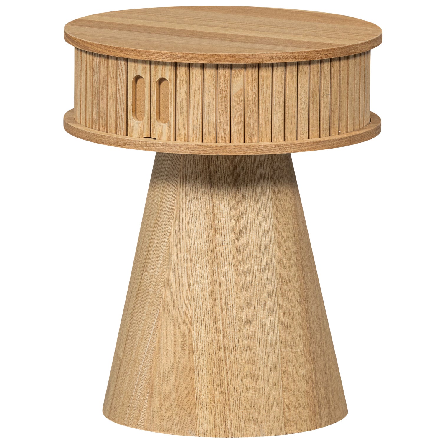 EGOONM Set van 2 bijzettafels - Nesttafels in Scandinavische stijl, salontafels met gehard glas (60 x 60 x 45/40 x 40 x 35