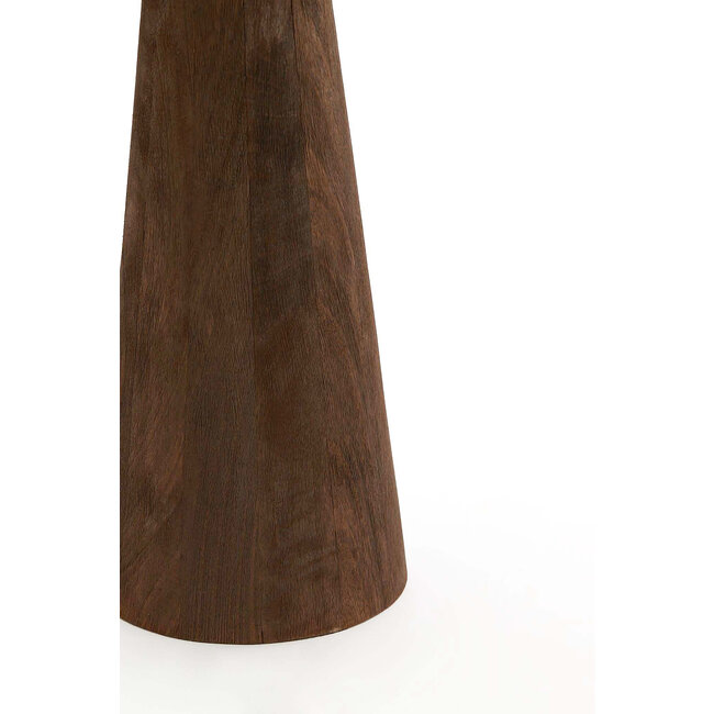 Light en Living Bijzettafel 33x33x53 cm DEGO mat  donker bruin