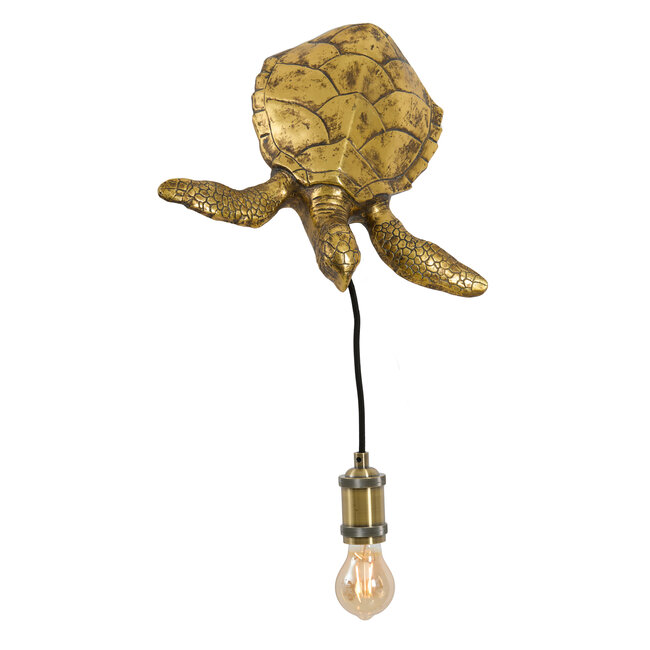 Light & Living Wandlamp 35x26x20 cm TURTLE brons