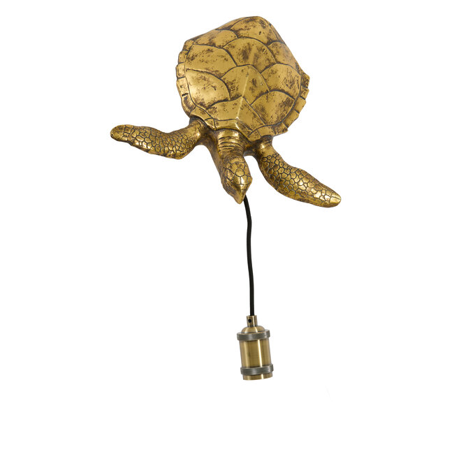 Light en Living Wandlamp 35x26x20 cm TURTLE brons