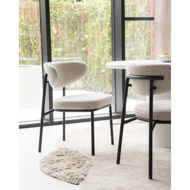 By Boo Eettafelstoel Jari – beige