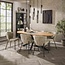 WoonStijl Eetkamertafel 215 shaped organisch acacia