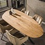 WoonStijl Eetkamertafel 215 shaped organisch acacia