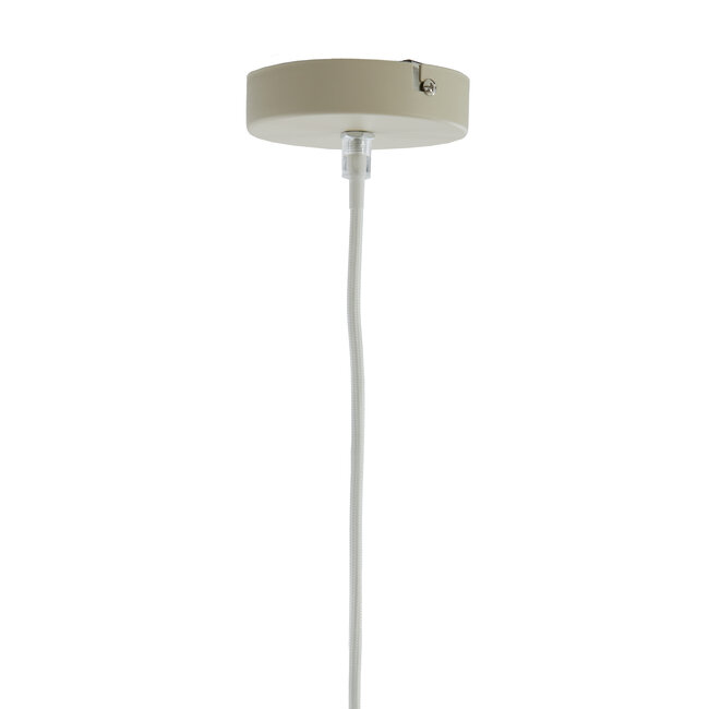 Light en Living Hanglamp Ø40X28,5 cm ZUBEDA linnen naturel