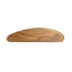 Light en Living Wandplank 70x17x3 cm GINOSU olie bruin