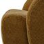 BePureHome Mojo draaifauteuil geweven ribstof honinggeel