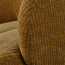 BePureHome Mojo draaifauteuil geweven ribstof honinggeel