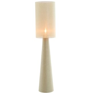 Light en Living Vloerlamp Ø38x180 cm MICKY linnen olijf groen Light en Living Vloerlamp Ø38x180 cm MICKY linnen olijf groen
