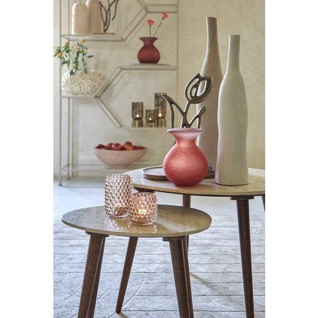 Light en Living Ornament op voet 17x6x35 cm TULIPANU antiek brons