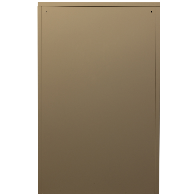 Woood SABINE 3-VAKS schoenenkast metaal zand