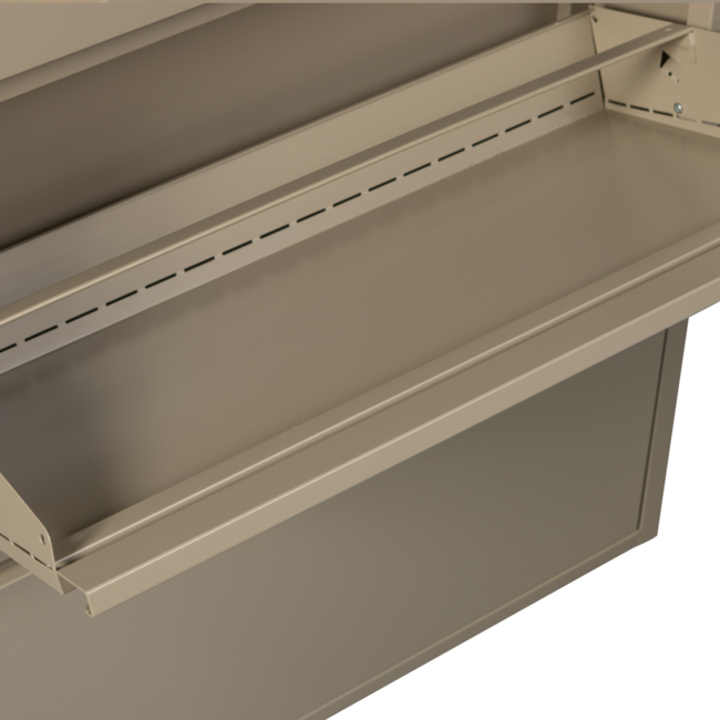 Woood SABINE 3-VAKS schoenenkast metaal zand