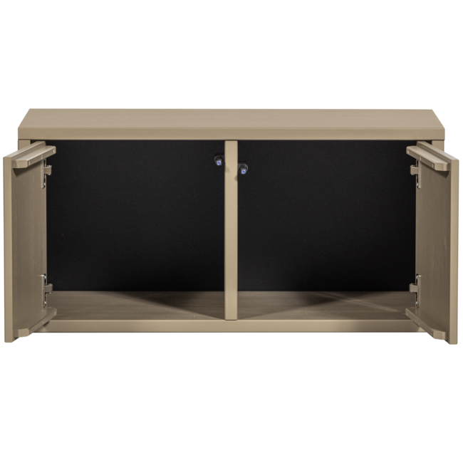 Woood TURNER opbergbank grenen mud [fsc]