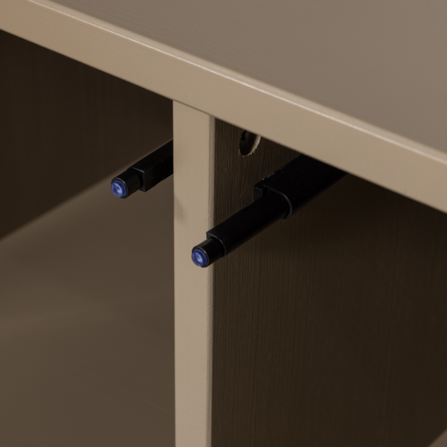 Woood TURNER opbergbank grenen mud [fsc]