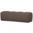 Woood MOJO eetbankje 164CM boucle bruin melange