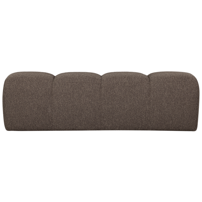 Woood MOJO eetbankje 164CM boucle bruin melange