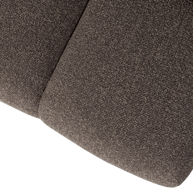 Woood MOJO eetbankje 164CM boucle bruin melange