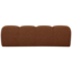Woood MOJO eetbankje 164CM boucle roestbruin melange