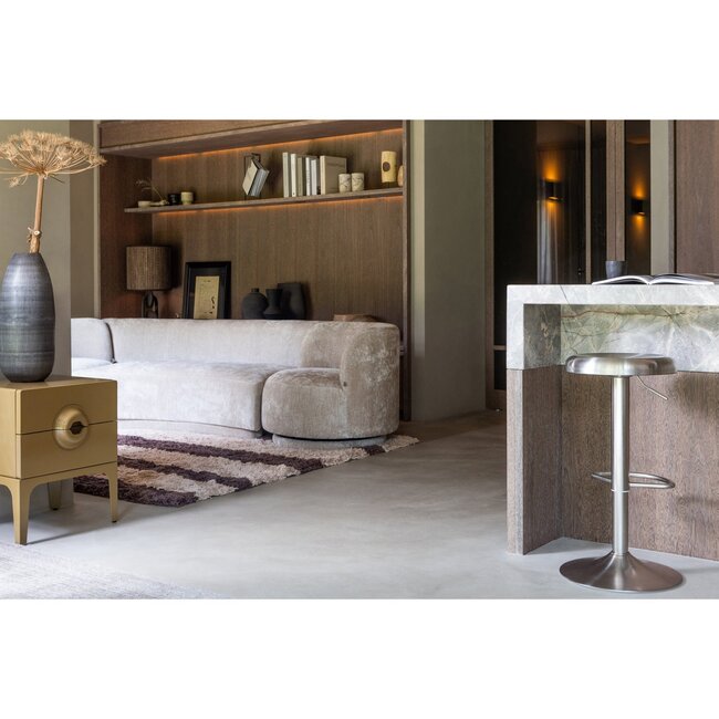 Woood MERGE ladekast/nachtkastje 2 lades hout honinggeel