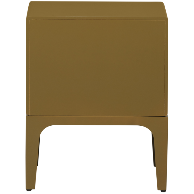 Woood MERGE ladekast/nachtkastje 2 lades hout honinggeel