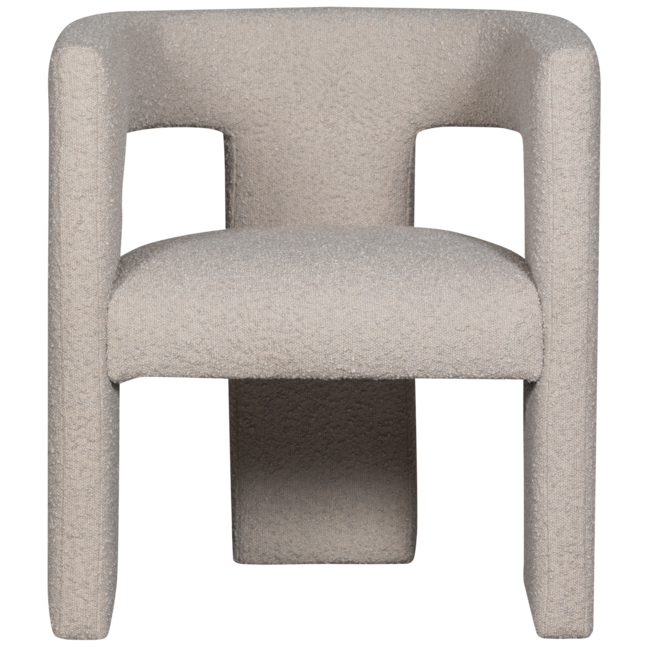 Woood TIWA fauteuil boucle beige