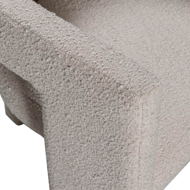 Woood TIWA fauteuil boucle beige