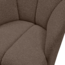 Woood MOJO draaifauteuil boucle bruin melange