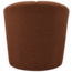 Woood MOJO draaifauteuil boucle roestbruin melange