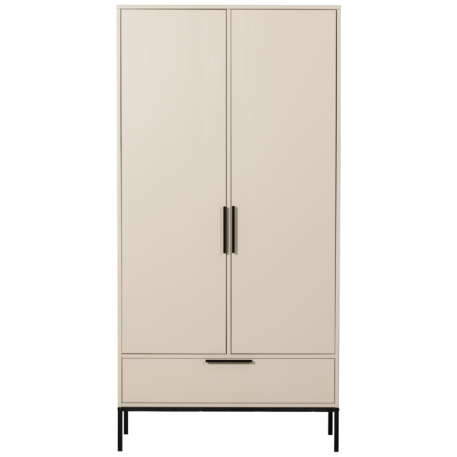 Woood ADAM 2-deurs kast grenen dust [fsc]