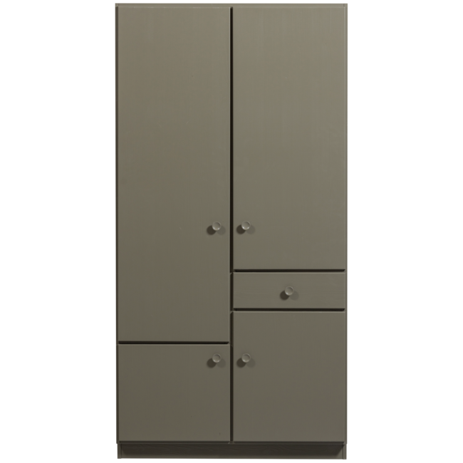 Woood ALFIE kledingkast smal 107CM grenen forest [fsc]