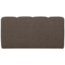 Woood MOJO eetbankje 164CM met rugleuning boucle bruin melange