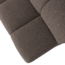 Woood MOJO eetbankje 164CM met rugleuning boucle bruin melange