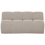 Woood MOJO eetbankje 164CM met rugleuning boucle beige melange