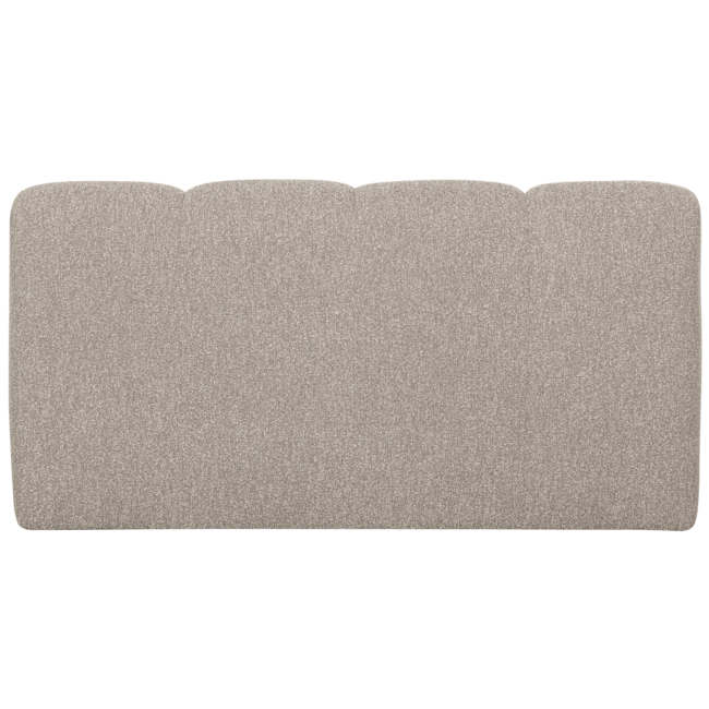 Woood MOJO eetbankje 164CM met rugleuning boucle beige melange
