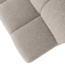 Woood MOJO eetbankje 164CM met rugleuning boucle beige melange