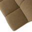 Woood MOJO eetbankje 164CM met rugleuning boucle geel/bruin