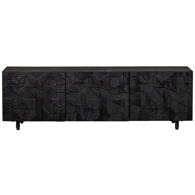 Woood COUNTER TV meubel mango zwart