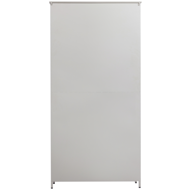 Woood EXHIBIT XL 2-deurs vitrinekast metaal zand