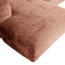 Woood CLOUD chaise longue links geweven chenille terra