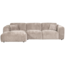 Woood CLOUD chaise longue links geweven chenille naturel