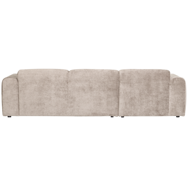 Woood CLOUD chaise longue links geweven chenille naturel