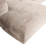 Woood CLOUD chaise longue links geweven chenille naturel