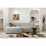 Woood MOJO chaise longue links boucle beige melange