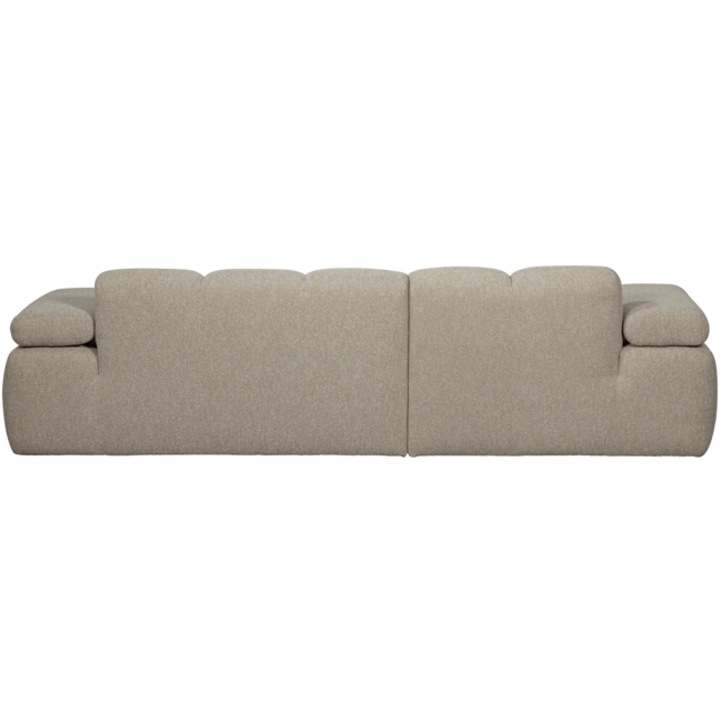 Woood MOJO chaise longue links boucle beige melange