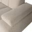 Woood MOJO chaise longue links boucle beige melange