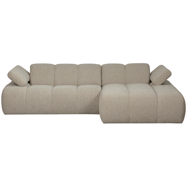 Woood MOJO chaise longue rechts boucle beige melange