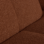 Woood MOJO chaise longue links boucle roestbruin melange