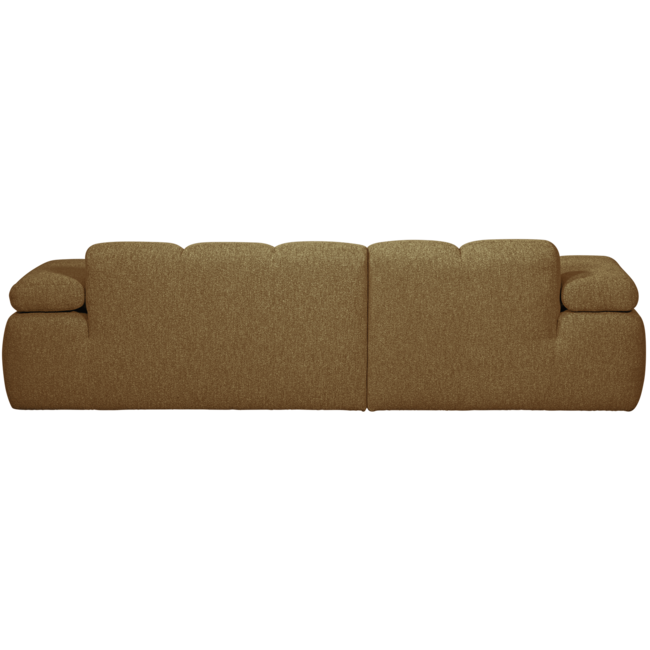 Woood MOJO chaise longue links boucle geel/bruin melange