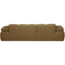 Woood MOJO chaise longue links boucle geel/bruin melange