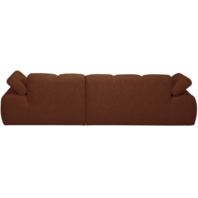 Woood MOJO chaise longue rechts boucle roestbruin melange